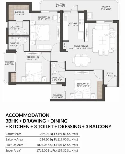 3BHK-Floor-Plan