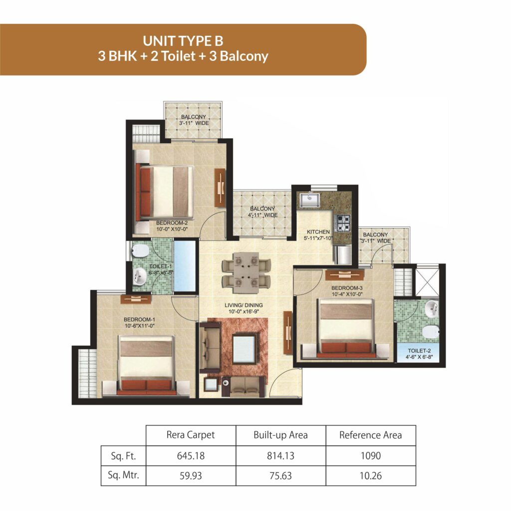 ORO Elements Site Plan 3BHK