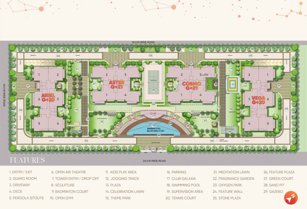 ORO Constella Site Plan